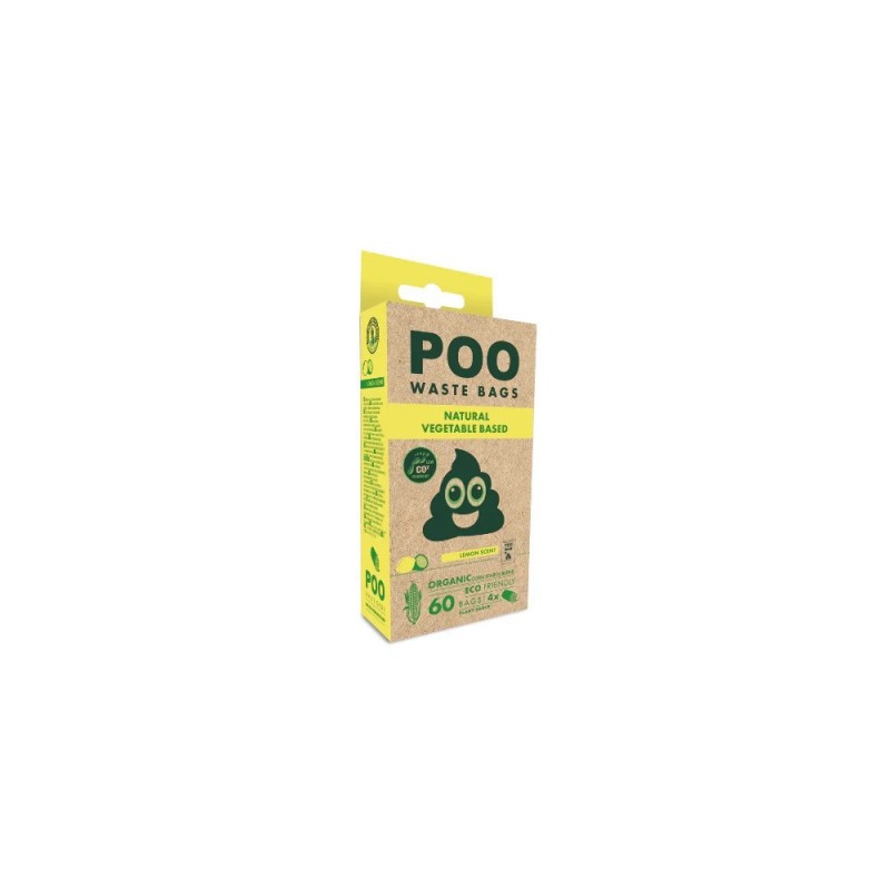 M-Pets Σακουλακια Υγιεινης Εco Friendly Λεμονι 4x60Τμχ