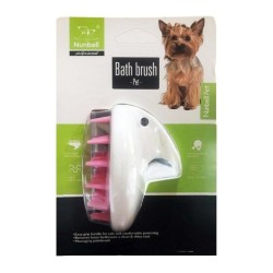 Nunbell Slicker Brush ροζ/πρασινη 9cm