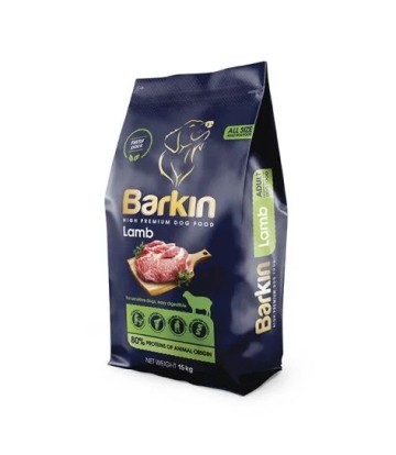 Barkin ξηρά τροφή σκύλου adult sensitive αρνί 15kg
