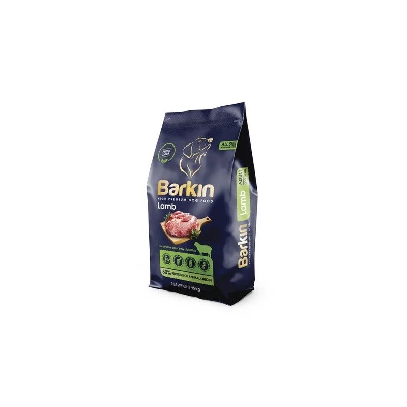 Barkin Adult Sensitive Αρνί 15Kg +2Kg ΔΩΡΟ