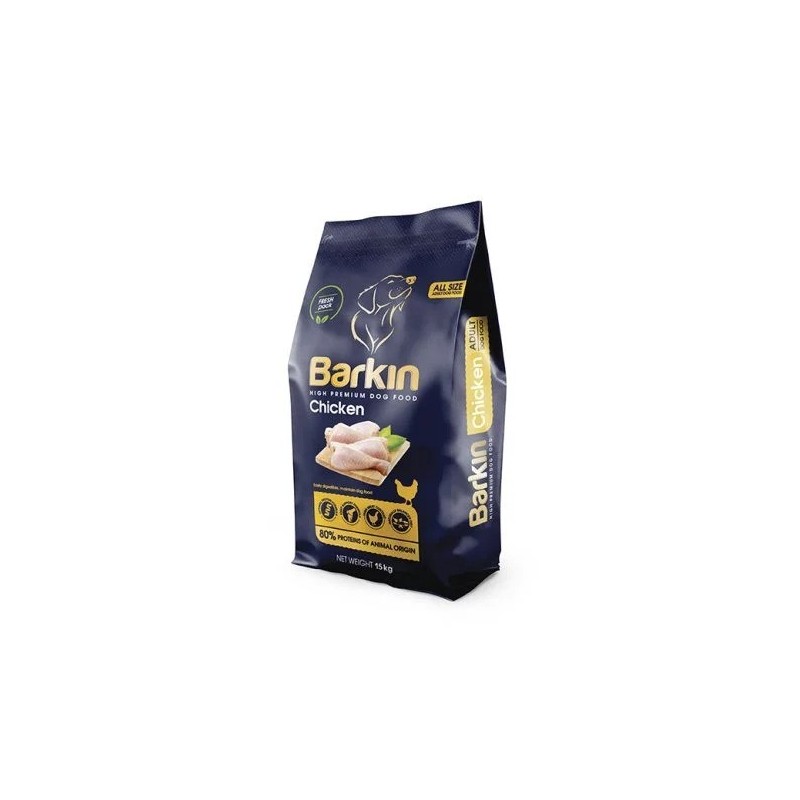 Barkin Adult Κοτόπουλο 15Kg +2Kg ΔΩΡΟ