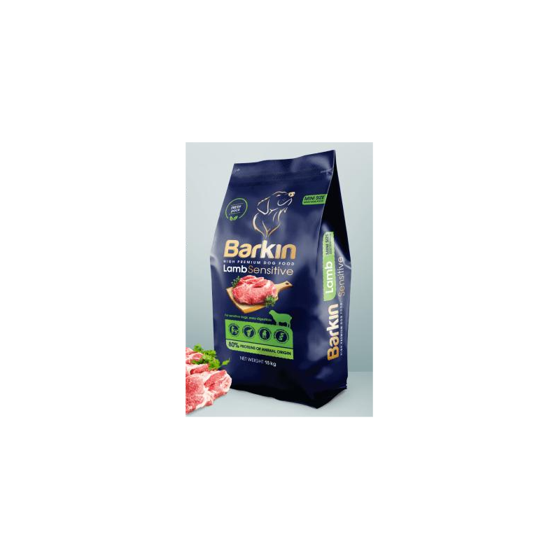 Barkin Mini Sensitive Αρνί 15Kg
