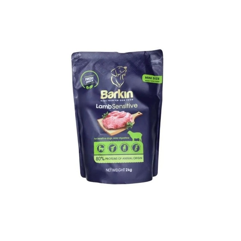 Barkin Mini Sensitive Αρνί 2Kg