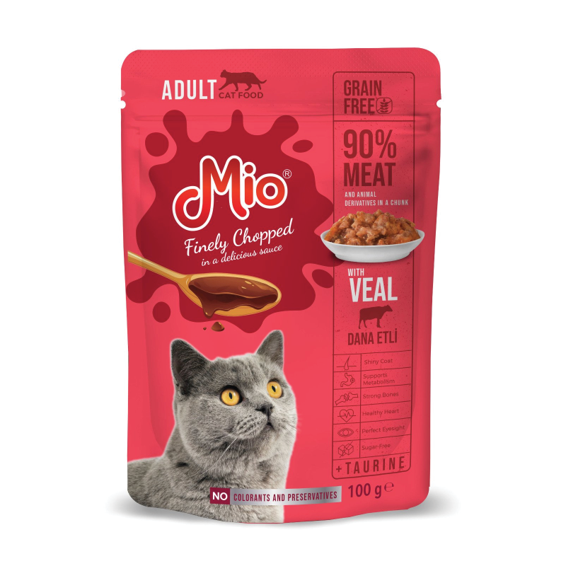 Tisert Mio Grain Free Adult Veal 100g
