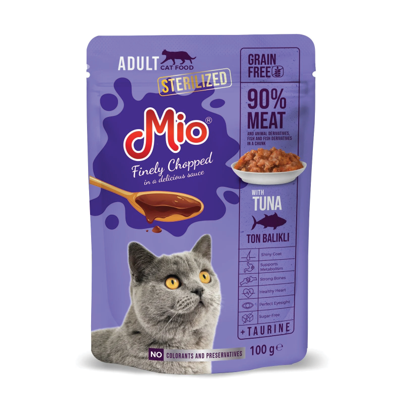 Tisert Mio Grain Free Adult Sterilized Tuna 100g
