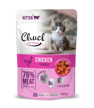 Tisert Chuck Kitten Chicken...