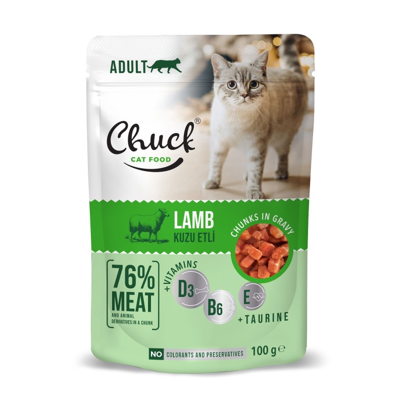 Tisert Chuck Adult Lamb 100g