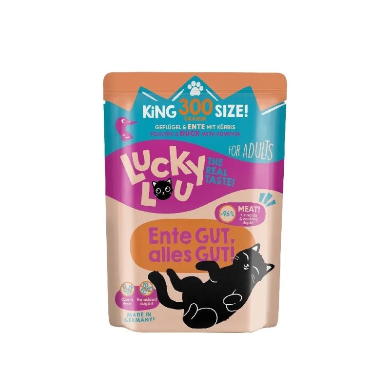 Lucky Lou LifeStage Adult Πουλερικά & Πάπια με Κολοκύθα 300gr
