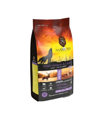 Ambrosia Adult Ελάφι & Αρνί 2Kg