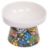 M-Pets Urban Style Υπερυψωμένο Κεραμικό Μπωλ 250ML