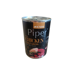Piper Κονσερβα Puppy Junior Κοτοπουλο 400G.