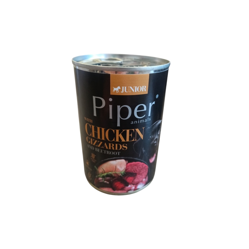 Piper Κονσερβα Puppy Junior Κοτοπουλο 400G.