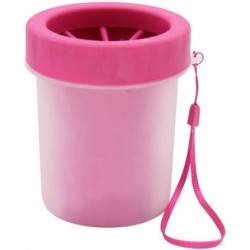 Δοχείο Καθαρισμού Ποδιών Σκύλου – Ροζ Medium: Καθαριότητα για κάθε πατουσάκι!
