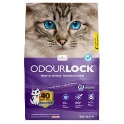 Odourlock Ultra Premium Lavender & Chamomile – Άμμος γάτας με άρωμα λεβάντας και χαμομηλιού