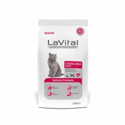 La Vital Cat Sterilized Salmon – Υγιεινή, γευστική τροφή για στειρωμένες γάτες.
