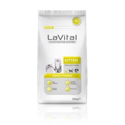 La Vital Kitten Salmon – Η ιδανική τροφή για τα πρώτα βήματα του γατιού σας.