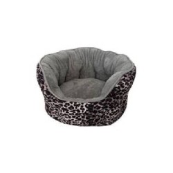 Κρεβατάκι Σκύλου/Γατας Λεοπάρ | Μαλακό & Άνετο | GeniusPet