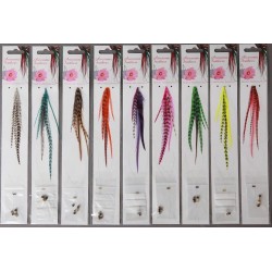 Feather Hair Extensions Awesome Feathers | Πολύχρωμες Προεκτάσεις Φτερών | GeniusPet