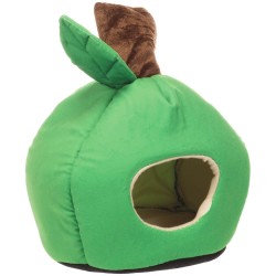 Η φωλίτσα Flamingo Helga’s Apple Green προσφέρει ζεστασιά και ασφάλεια σε μικρά τρωκτικά, με άνετο χώρο και όμορφο design.