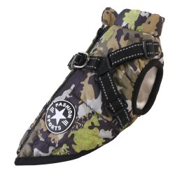 Μπουφάν Σκύλου παραλλαγης με Σαμαράκι – Ζεστασιά και ασφάλεια σε μία λύση.