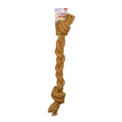 Φυσικό παιχνίδι σκύλου Glee από ίνες καρύδας με κόμπους 55cm