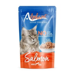 Alpha Pet Grain Free Jelly Με Σολομό 85gr| Genius pet