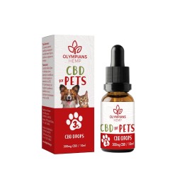 Olympians Hemp Pet CBD Oil 3% 10ml – Έλαιο CBD για σκύλους και γάτες
