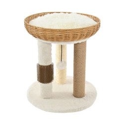 Pet Camelot Tree Bed ονυχοδρόμιο γάτας με κρεβατάκι και επιφάνεια ξυσίματος