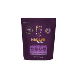 Narava Cat Kitten Turkey – πλήρης τροφή για γατάκια που υποστηρίζει τη σωστή ανάπτυξη και ενέργεια.