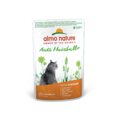 Almo Nature Daily Anti Hairball κοτόπουλο φακελάκι 70g υγρή τροφή γάτας