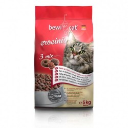 Ξηρά τροφή γάτας Bewi Crocinis Sterilized 3Mix 5kg