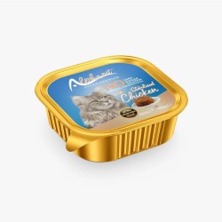 AlphaPet Sterilised Grain Free Paté με κοτόπουλο 100g για στειρωμένες ενήλικες γάτες