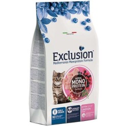 Exclusion Monoprotein Cat Kitten Chicken | Τροφή για Γατάκια |  Genius Pet