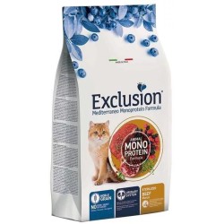 Exclusion Monoprotein Cat Sterilized Beef | Τροφή για Στειρωμένες Γάτες | Genius Pet