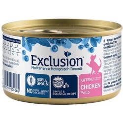 Exclusion Monoprotein Cat Chicken Kitten 85g | Υγρή Τροφή για Γατάκια | Genius pet
