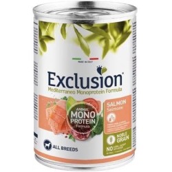 Exclusion Monoprotein Salmon & Super Foods 400g | Υγρή Τροφή Σκύλου| Genius Pet