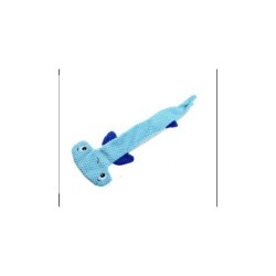 Denik Pets λούτρινο ψάρι μπλε 51.5cm παιχνίδι για σκύλους