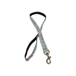 Οδηγός σκύλου Woofmoda Romance Σιέλ – Large 2.5x120cm