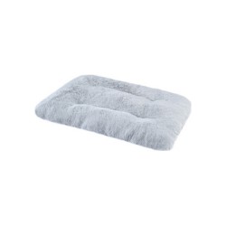 Γουνινο Antistress Fluffy Μαξιλαρι Τετραγωνο Σκυλου-Γατας 94X63Cm Γκρι