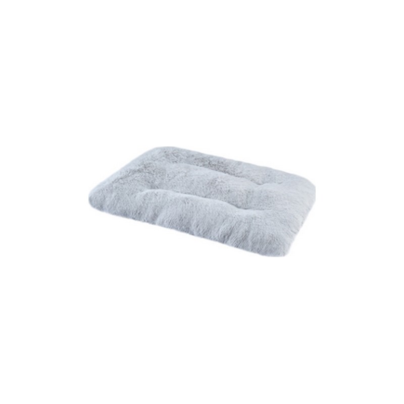 Denik pets Γουνινο Antistress Fluffy Μαξιλάρα Ορθογωνια Σκυλου-Γατας 94X63Cm Γκρι Ανοιχτο