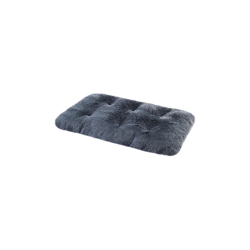 Denik pets Γουνινο Antistress Fluffy Μαξιλαρι Ορθογωνιο Σκυλου-Γατας 94X63Cm Γκρι