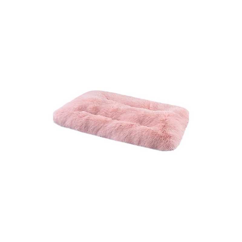 Denik pets Γουνινο Antistress Fluffy Μαξιλαρι Ορθογωνιο Σκυλου-Γατας 94X63Cm Ροζ