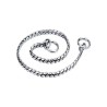 Πνιχτης Snake Εκθεσιακος Silver 1.8Mm X 35