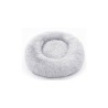 Denik pets Γουνινο Antistress Fluffy Κρεβατι Στρογγυλο Σκυλου-Γατας 70Cm Γκρι Ανοιχτο