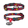 Waudog Περιλαιμιο Σκυλου Graffiti Me Smart Id 20-30Cm