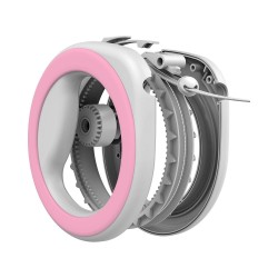 Waudog Ροζ Πτυσσομενος Οδηγος Ring Hands Free Xs-S Εως 40Kg 2.9M