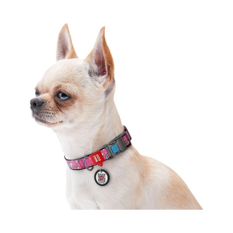 Waudog Περιλαιμιο Σκυλου Unicorn Me Smart Id 35-58Cm