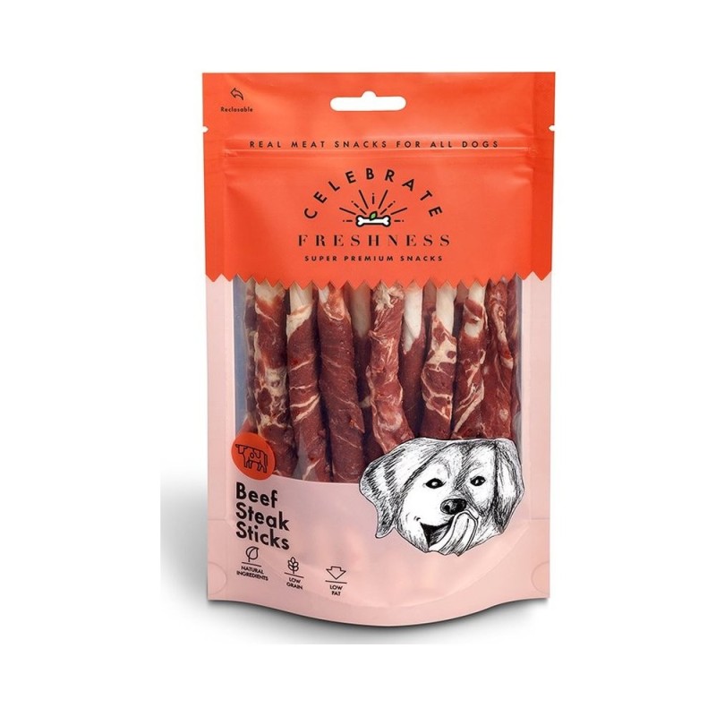 Celebrate Freshness Beef Steak Sticks 100Gr